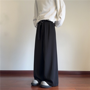 冬季新款腰带宽松休闲西裤常规B315-K924特P40控78加绒特p45控88图片