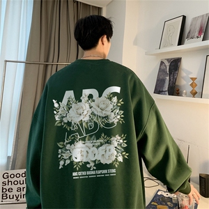 秋季新款 320G华棉圆领卫衣面布棉WH509-P35控58图片