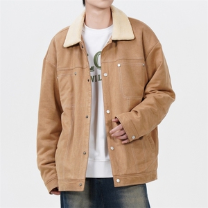 鸡皮绒加绒夹克JK2165-P90图片