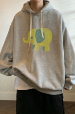 连帽卫衣男大码胖子帽衫大号运动服WY2441-P35，男装卫衣，电商A040