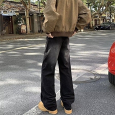 美式个性牛仔裤嘻哈ins潮高街潮流痞帅长裤KZ20K7054--TP45，男装牛仔裤，电商A247C