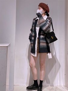 开衫外套图片
