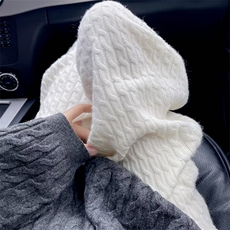 2025年秋季时尚百搭通勤休闲麻花长裤，女装牛仔裤，新胜羊绒