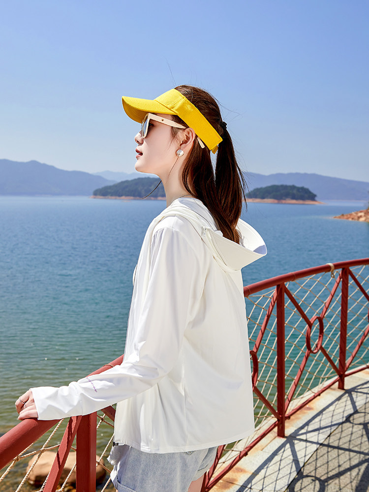 夏季新款大帽檐防晒衣防晒服,女装防晒衣,可可小西