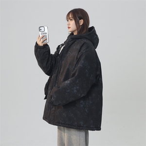 2025  加绒盘扣棉衣棉服新中式连帽面包服棉袄外套 G1616-P95图片