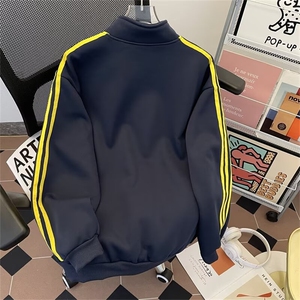 加绒文艺日系拉链开衫卫衣男  EG125 P56图片