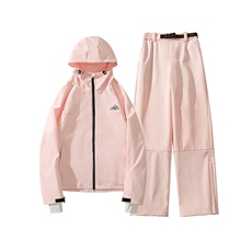 冬季潮单板大码男女防风防水滑雪服衣裤套装M34+K1002J加绒-P215，男装休闲套装，电商A001-1