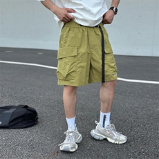 大口袋美式机能工装短裤男宽松运动休闲裤A329-K951-P48，男装休闲裤，电商A329