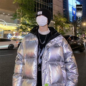 特批 港风夜景新款标80白鸭绒 连帽羽绒服 YR102 P165控268图片