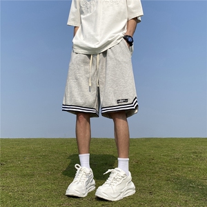夏季美式运动短裤男潮牌ins宽松篮球裤潮流休闲球裤薄款大裤衩子图片