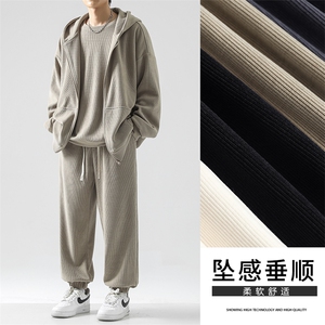 美式休闲套装男生秋冬外套衣服潮流帅气宽松潮牌-SJT870特批167图片
