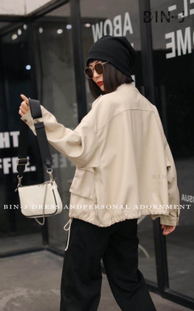秋季新品韩版皮衣，女装皮衣，宾珏