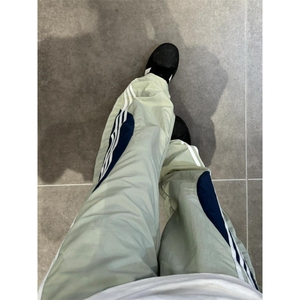 【网图】绿色条纹速干工装裤男款夏季美式直筒伞兵裤子KZ43WW-P45图片