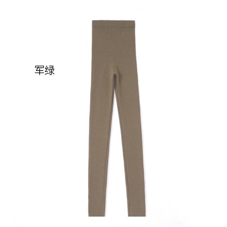 新款羊绒打底裤女高腰显瘦弹力紧身保暖裤秋冬加厚外穿小脚裤,女装打底裤,金牧歌羊绒裤