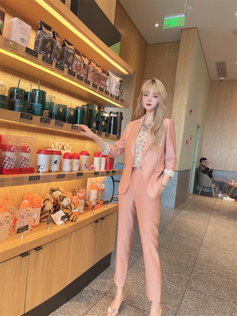 2022夏季新款套装，女装职业装，时尚名门