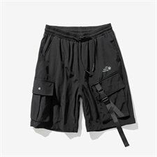 【】A003-HK7119-P48夏装新款个性扣带时尚休闲短裤蒙马特，男装休闲裤，电商A003