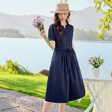 6310时尚气质显瘦连衣裙，女装连衣裙，倪叶myz