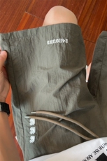 ！2026夏季新款男士刺绣短裤百搭冰丝速干五分裤DK316特P28，男装休闲裤，电商B220