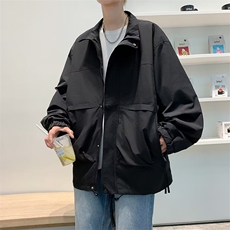 山系工装冲锋衣外套男秋季宽松美式夹克L7813P63，男装夹克，星座1116-2