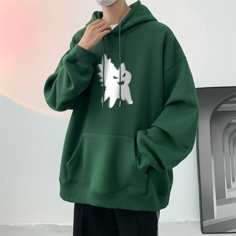 ！连帽圆领卫衣男装港风帽衫男LM170-P35,男装卫衣,电商B367