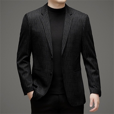 主推秋冬新款男士商务休闲西服韩版西装修身单西外套QS3233-P165，男装西服，星座1105-3