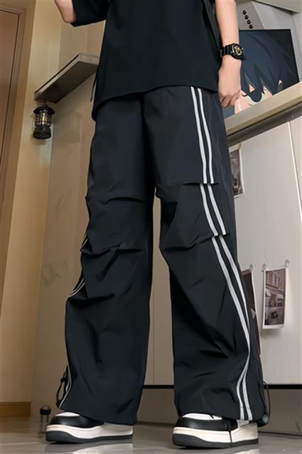 百搭速干冲锋裤降落伞兵裤休闲裤男高街长裤子G6630/P45控68,男装休闲裤,电商D202