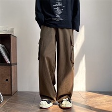 高街美式炸街工装裤男潮牌机能风潮流宽松青年休闲阔腿裤G728-P40，男装休闲裤，星座1008
