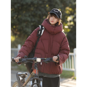 高品质牛仔假两件新标90白鸭绒中性风羽绒服  A306-Y219-P318图片