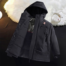 高品质男装石墨烯冲锋衣棉服工装外套情侣冬款新款保暖棉衣男款，男装棉衣，星座1013