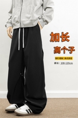 190美式褶皱铆钉伞兵裤加长高个子工装裤薄款冲锋速干裤KZ033P50，男装休闲裤，电商B312