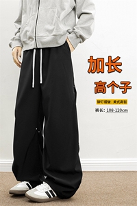 190美式褶皱铆钉伞兵裤加长高个子工装裤薄款冲锋速干裤KZ033P50图片