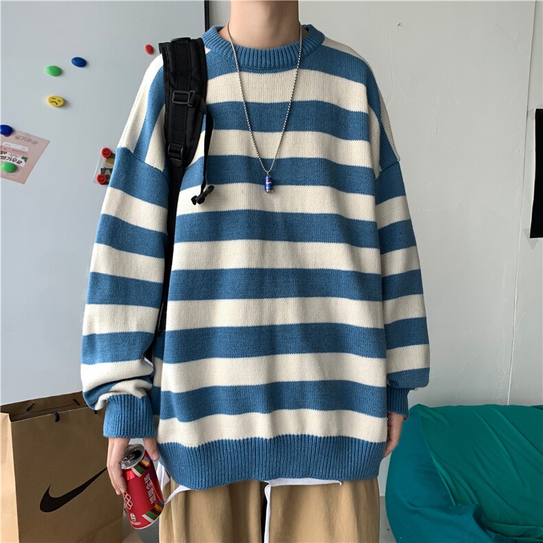 714-1-702-p55网红毛衣男春秋款宽松慵懒韩版潮流帅气针织衫潮牌3,男装针织衫/毛衣,星座1404-3