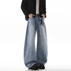 809B!新春现货美式弯刀宽松牛仔裤809B-623-P48，男装牛仔裤，星座809B（原星座805）