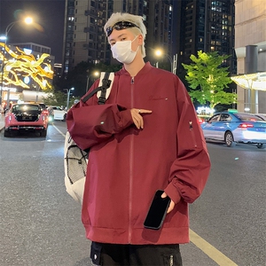 美式棒球服外套男士春秋季2024新款潮流高街痞帅青少年图片