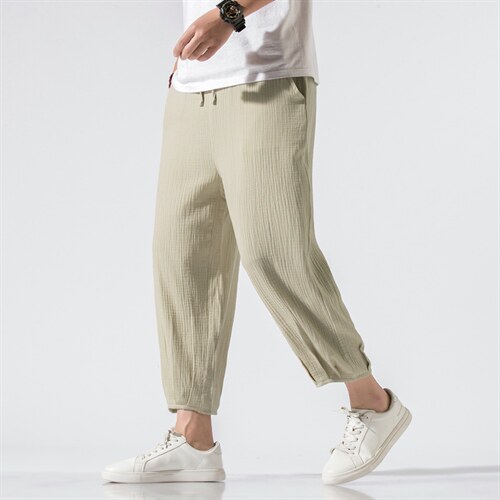 风薄大码宽松休闲裤男哈伦裤男士萝卜裤子男潮冰丝裤921P50，男装休闲裤，钱塘788(原4013)