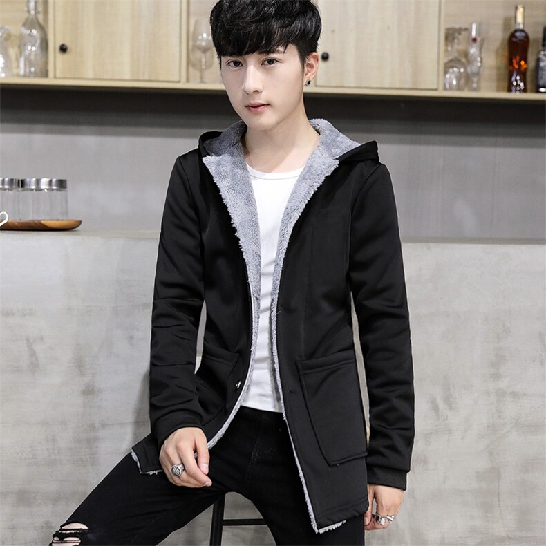 冬装加绒男风衣超厚款F0104P60，男装风衣，星座1306