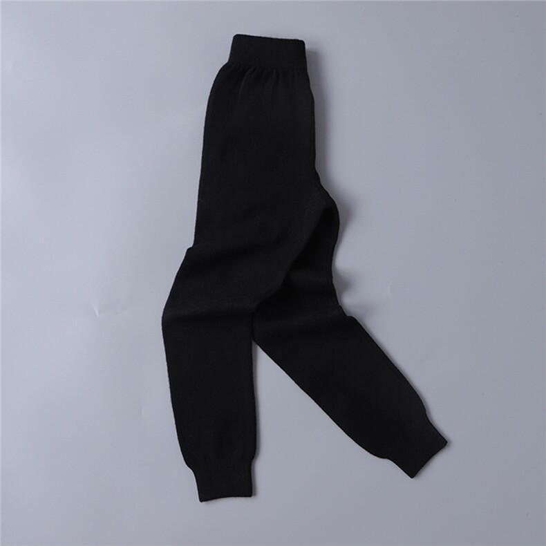 2024秋季新款纯色男女通用童裤休闲舒适，童装裤子，魁星羊绒