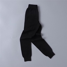 2024秋季新款纯色男女通用童裤休闲舒适，童装裤子，魁星羊绒