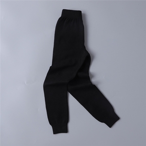 2024秋季新款纯色男女通用童裤休闲舒适，童装裤子，魁星羊绒