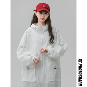 1中性无影墙工装大口袋大码M-5XL户外潮牌防晒服FS77009特P39控78图片