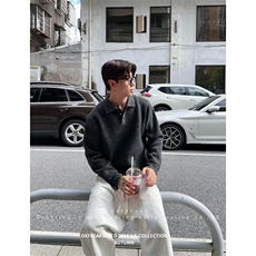 日系针织p0l0毛衣文艺潮流新气质百搭流行简约时尚513AMY2742P50，男装针织衫/毛衣，星座513A