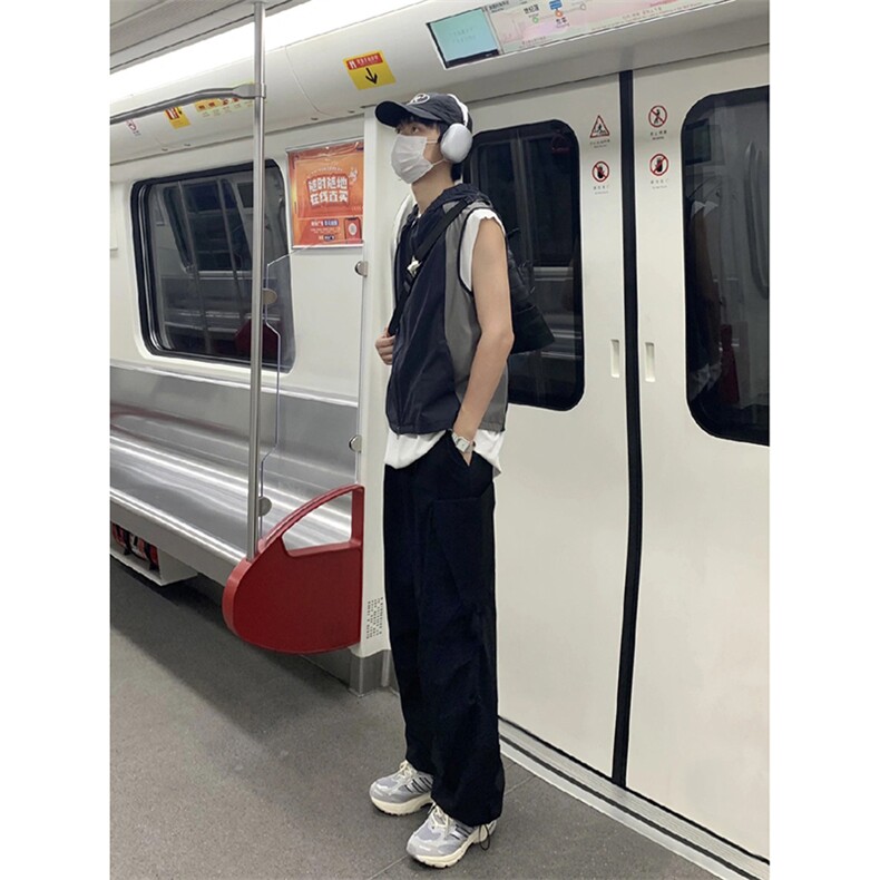 B221美式街头hiphop宽松户外工装休闲裤子LK23116-P60控78,男装休闲裤,电商B221