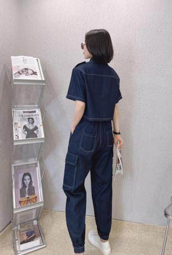 牛仔套装，女装职业装，米可儿