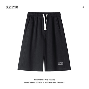 华棉运动短裤夏季美式潮牌休闲五分裤宽松休闲  XD1713特批35图片