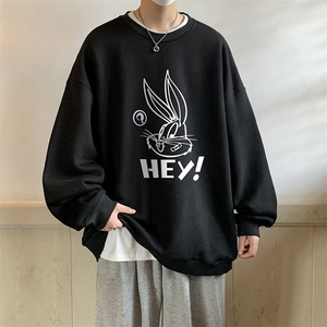 圆领卫衣男大码加厚加绒长袖t恤男S6179-P28 加绒款-P33图片
