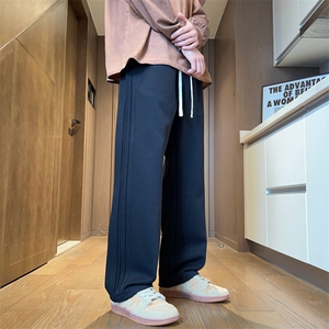 311B-1-K2518-P40控69秋冬潮流休闲宽松直筒拖地裤长裤图片