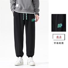 多组图片供选M-8XL秋季新款大码束口百搭长裤卫裤109-K65-P40，男装休闲裤，星座109-1