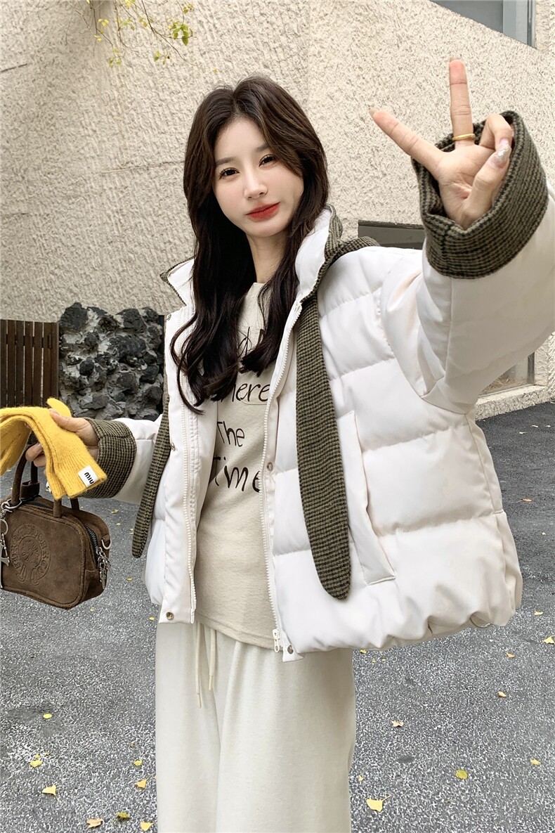 现货帽子可拆卸2色羽绒服2C117-1824P275K398,女装羽绒服,2C117