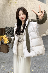 现货   帽子可拆卸2色羽绒服 2C117-1824P275K398图片