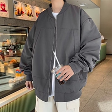 夹克男韩版潮流棒球服美式高街帅2023秋冬季ins宽松外套W5106-P65，男装夹克，星座412-3